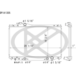 Order Radiateur by KOYORAD - A1305 For Your Vehicle