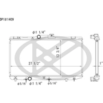 Order Radiateur by KOYORAD - A1409 For Your Vehicle