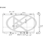 Order Radiator by KOYORAD - A2443 For Your Vehicle