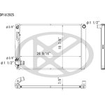 Order Radiator by KOYORAD - A2925 For Your Vehicle