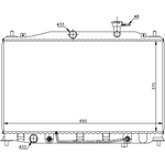 Order NISSENS - 67503 - Radiateur For Your Vehicle