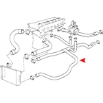 Order Radiateur ou tuyau de liquide de refroidissement by URO - 11531726506 For Your Vehicle