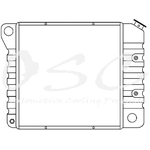 Order OSC - 571 - Engine Coolant Radiator For Your Vehicle