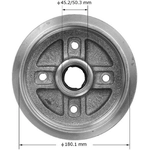 Order BENDIX GLOBAL - PDR0460 - Brake Drum For Your Vehicle