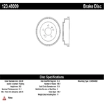 Order Rear Brake Drum by CENTRIC PARTS - 123.48009 For Your Vehicle