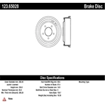 Order Tambour de frein arrière by CENTRIC PARTS - 123.65028 For Your Vehicle