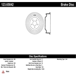 Order Tambour de frein arrière by CENTRIC PARTS - 123.65042 For Your Vehicle