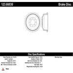 Order Tambour de frein arrière by CENTRIC PARTS - 123.66030 For Your Vehicle