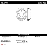 Order Tambour de frein arrière by CENTRIC PARTS - 123.67044 For Your Vehicle