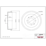 Order EUROROTORS - HYD90 - Brake Drum For Your Vehicle