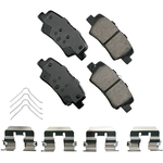 Order Rear Ceramic Pads by AKEBONO - ACT1812 For Your Vehicle