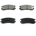 Order Rear Ceramic Pads by DURAGO - BP508C For Your Vehicle