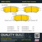 Order Plaquette arrière en céramique by QUALITY-BUILT - 1001-1337C For Your Vehicle