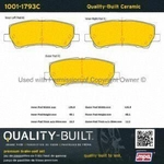 Order Plaquette arrière en céramique by QUALITY-BUILT - 1001-1793C For Your Vehicle