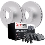 Order DYNAMIC FRICTION COMPANY - 4512-03174 - Ensembre de disques de frein arrière For Your Vehicle