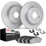 Order DYNAMIC FRICTION COMPANY - 4512-03198 - Ensembre de disques de frein arrière For Your Vehicle