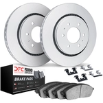 Order DYNAMIC FRICTION COMPANY - 4512-48070 - Ensembre de disques de frein arrière For Your Vehicle