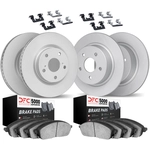 Order DYNAMIC FRICTION COMPANY - 4514-39019 - Rear Disc Brake Kit For Your Vehicle