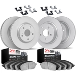 Order DYNAMIC FRICTION COMPANY - 4514-59037 - Rear Disc Brake Kit For Your Vehicle