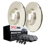 Order DYNAMIC FRICTION COMPANY - 6302-76099 - Rear Disc Brake Kit For Your Vehicle