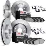 Order DYNAMIC FRICTION COMPANY - 6314-53002 - Front & Rear Disc Brake Kit For Your Vehicle