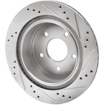 Order Rear Disc Brake Rotor by DYNAMIC FRICTION COMPANY - 631-67088L For Your Vehicle