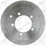 Order Rotor de frein à disque arrière by TOP QUALITY - 8-76627 For Your Vehicle