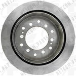 Order Rotor de frein à disque arrière by TOP QUALITY - 8-96929 For Your Vehicle