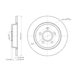 Order ULTRA - VO935 - Rear Disc Brake Rotor For Your Vehicle