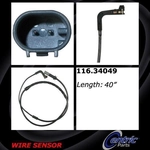 Order Fil de capteur de plaquette de disque arrière by CENTRIC PARTS - 116.34049 For Your Vehicle