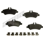 Order Plaquettes de freins arrière by AGNA BRAKES - PXD1317A For Your Vehicle