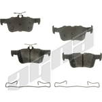 Order Rear Disc Pads by AGNA BRAKES - PXD1833 For Your Vehicle