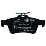 Order HELLA PAGID - 355011731 - Rear Disc Pads For Your Vehicle