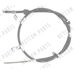 Order Câble de frein arrière gauche by WORLDPARTS - 1930055 For Your Vehicle