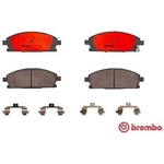 Order BREMBO - P30074N - Plaquettes de frein arrière en céramique qualité supérieur For Your Vehicle