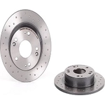 Order Rear Premium Rotor by BREMBO - 08.A147.1X (1 Qty) For Your Vehicle