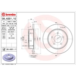 Order Rear Premium Rotor by BREMBO - 08.A351.11 (1 Qty) For Your Vehicle