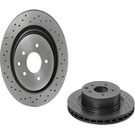 Order Rear Premium Rotor by BREMBO - 09.7356.2X (1 Qty) For Your Vehicle