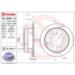 Order Rear Premium Rotor by BREMBO - 09.9086.11 (1 Qty) For Your Vehicle