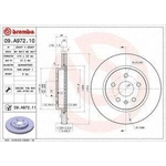 Order Rear Premium Rotor by BREMBO - 09.A972.11 (1 Qty) For Your Vehicle