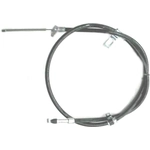 Purchase WORLDPARTS - 3225206 - Rear Right Brake Cable