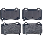 Order Rear Semi Metallic Pads by ACDELCO PROFESSIONAL - 17D1053M For Your Vehicle