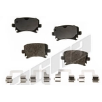 Order AGNA BRAKES - ALD1108M - Plaquettes arrière semi-métallique For Your Vehicle