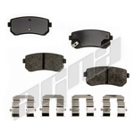 Order AGNA BRAKES - ALD1157M - Plaquettes arrière semi-métallique For Your Vehicle