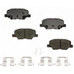 Order AGNA BRAKES - ALD1679M - Plaquettes arrière semi-métallique For Your Vehicle