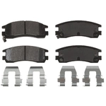 Order Rear Semi Metallic Pads by BENDIX - MKD698FM For Your Vehicle