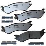 Order Rear Semi Metallic Pads by BENDIX - MKD702AFM For Your Vehicle