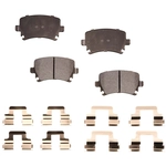 Order Rear Semi Metallic Pads by PROFUSION - PMD1108S For Your Vehicle