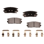 Order Rear Semi Metallic Pads by PROFUSION - PMD1275S For Your Vehicle