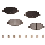 Order Rear Semi Metallic Pads by PROFUSION - PMD1377S For Your Vehicle